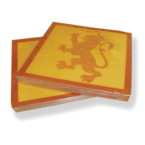 Lion Rampant Paper Napkins (20) PN01LR