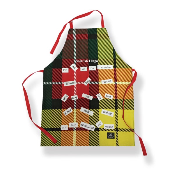 Scottish Lingo Apron,Tea Towel & Napkin Set