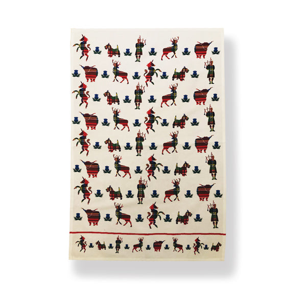 Tartan Icons Tea Towel & Oven Glove Set