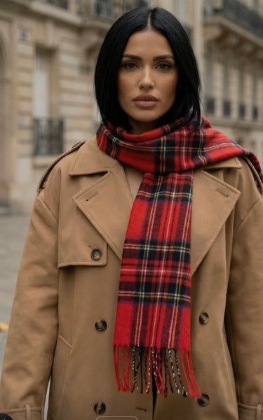 Couthie Royal Stewart Tartan Scarf (S10)