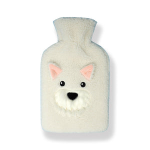 White Dog Hot Water Bottle 2Ltr (HOTDOG01)