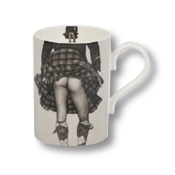 HIGHLAND SWING CHINA MUG-GREY (HSMUGGR)