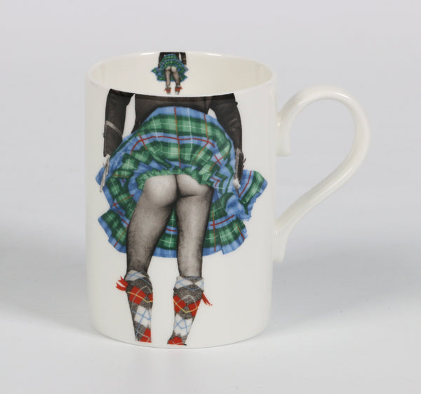 HIGHLAND SWING CHINA MUG-WHITE (HSMUGWH)