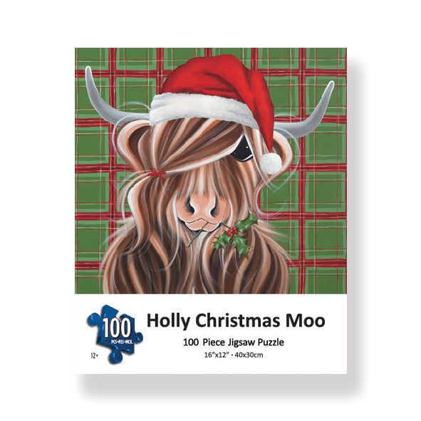 McMoo Christmas Range 100pc Jigsaw (JIG03CM)