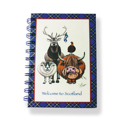 Welcome To Scotland A6 Notebook (NB01WS)