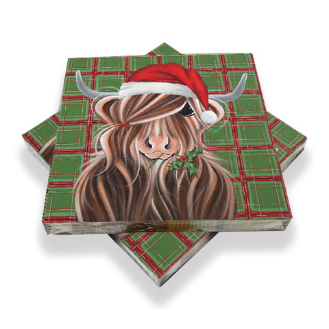 The McMoo Christmas Range Paper Napkins (PN01CM)