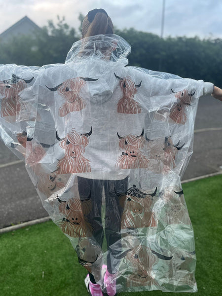 HIGHLAND COW PONCHO (PON01COW)