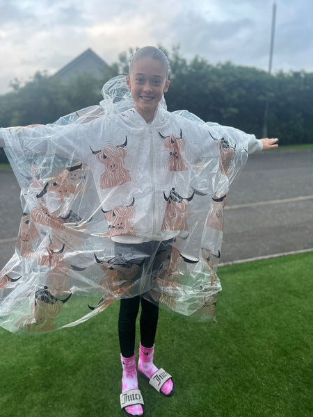 HIGHLAND COW PONCHO (PON01COW)