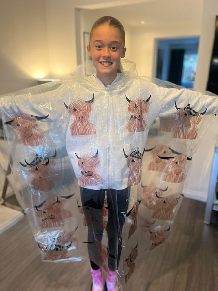 HIGHLAND COW PONCHO (PON01COW)