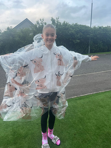 HIGHLAND COW PONCHO (PON01COW)