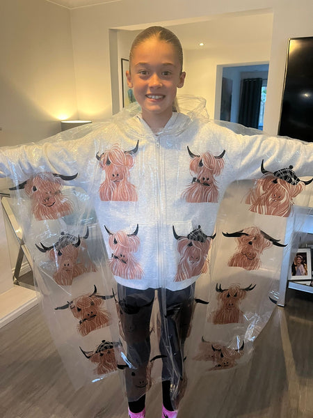 HIGHLAND COW PONCHO (PON01COW)