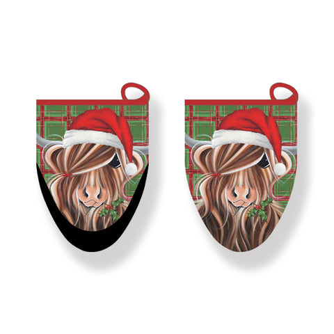 McMoo Christmas Range Micro Mitt Pair (T19CM)