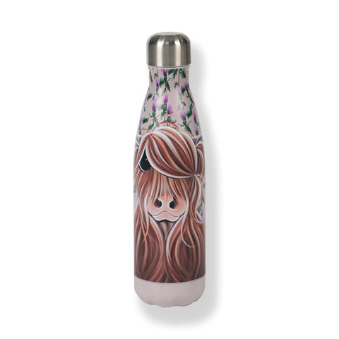 The McMoos Miss Thistle Water Bottle 500ml Boxed (WAT01MISS)