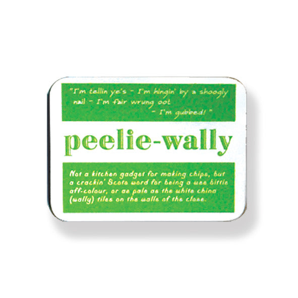 Peelie-Wally Coasters - 2 pack