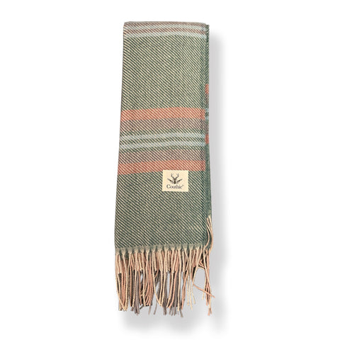 Couthie Soft Scarf -Green (CS41)