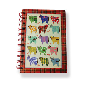 Highland Cow A6 Notebook & Pen