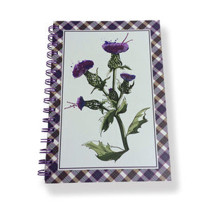 Wild Thistle Notebook A5 SIze