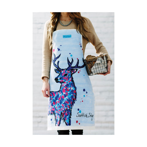 Scottish Stag Apron (SI-A-SS)