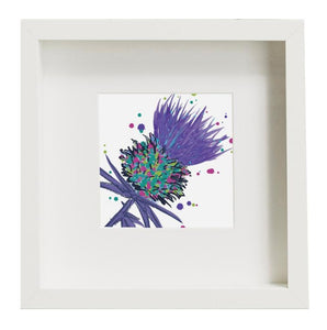 Thistle Art Print Purple unframed (SI-SP-T-P)