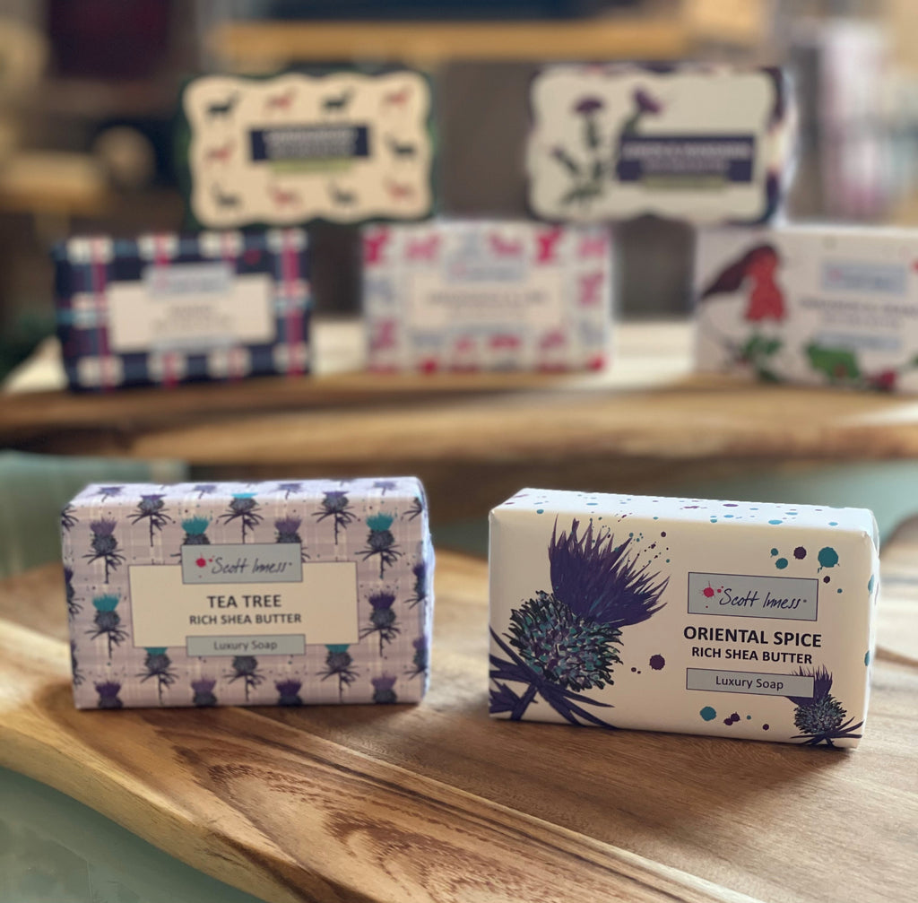 Scott Inness Bramble Thistle AOP Luxury Soap Bar (SIBSTH) – Couthie ...