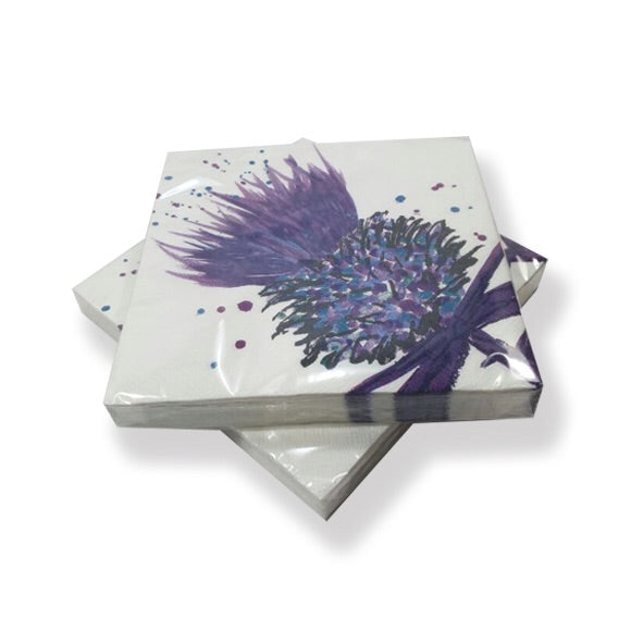Scott Inness Big Thistle Napkins 20 (SIPN01BT) – Couthie Gifts from ...