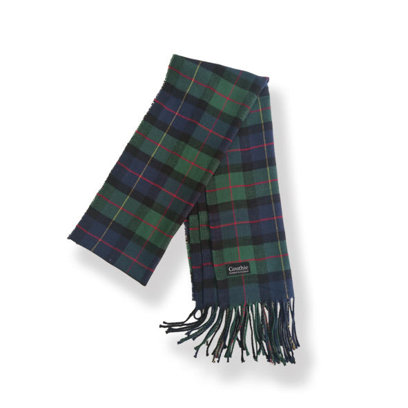 Couthie Green Tartan Scarf (S11)