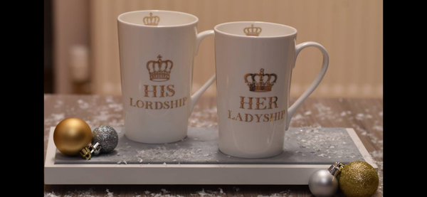 Lordship/ Ladyship Mug Set (MUGLL)