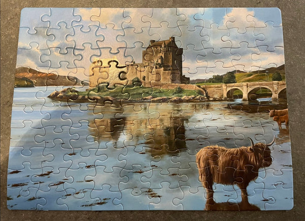 Eilean Donan Castle 100pc Jigsaw (WBJIGEIL)